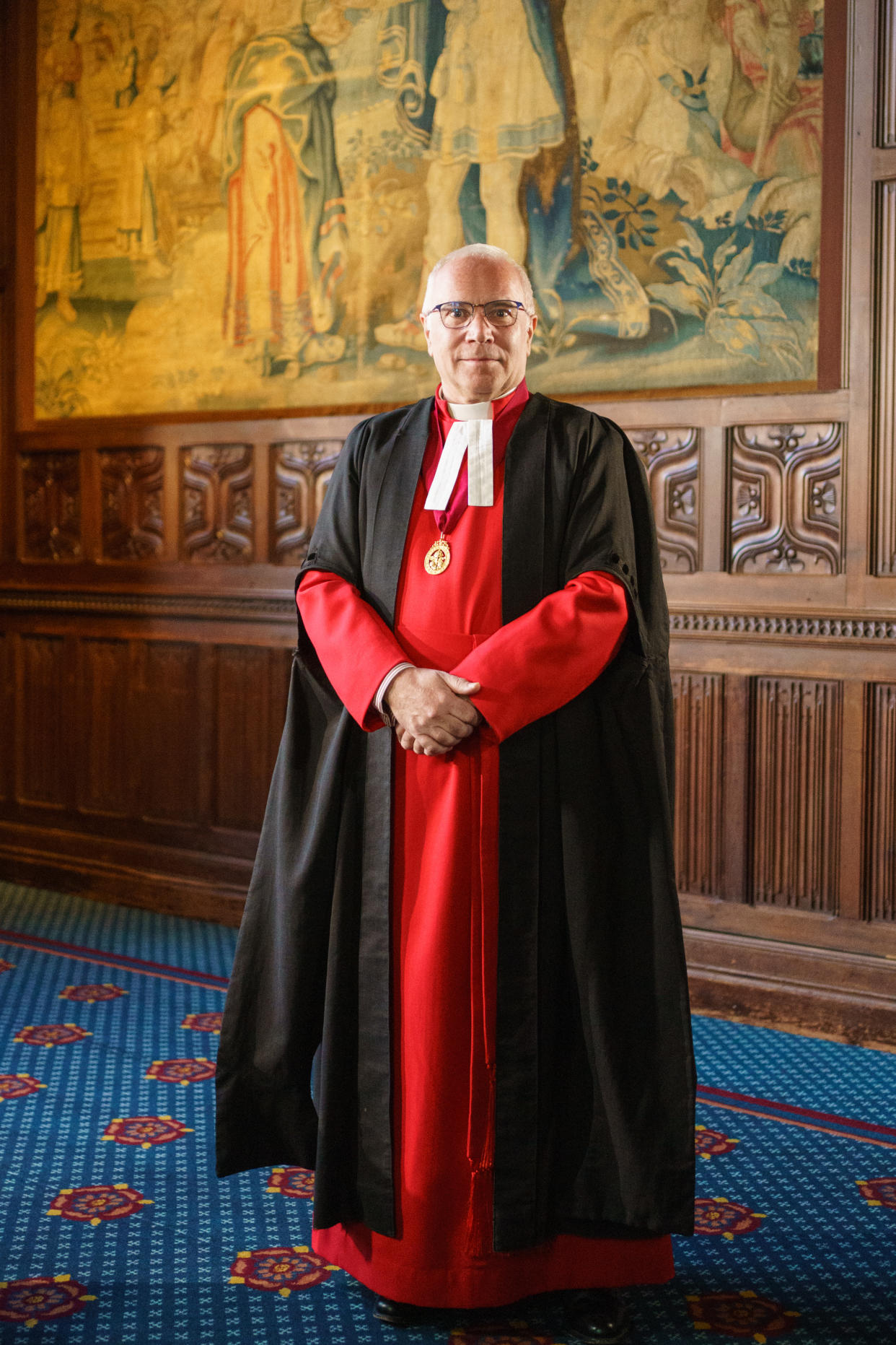 The Dean of Westminster The Very Reverend Dr David Hoyle, who will be lead the Queen's funeral in Westminster Abbey