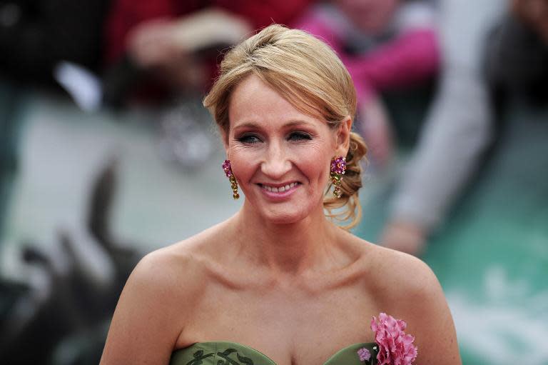 Harry Potter author J.K Rowling 