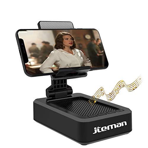 Cell Phone Stand with Wireless Bluetooth Speaker