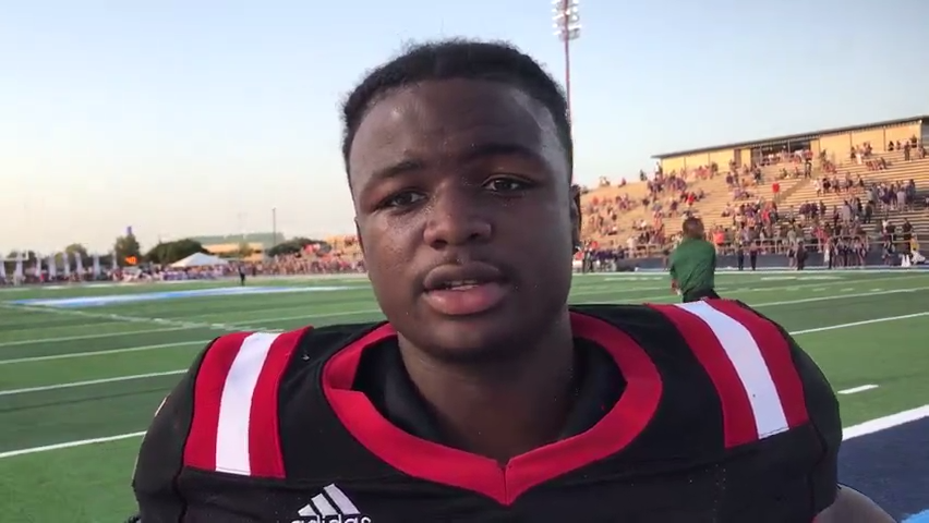 Parkway's Ron Richmond talks about two-TD night