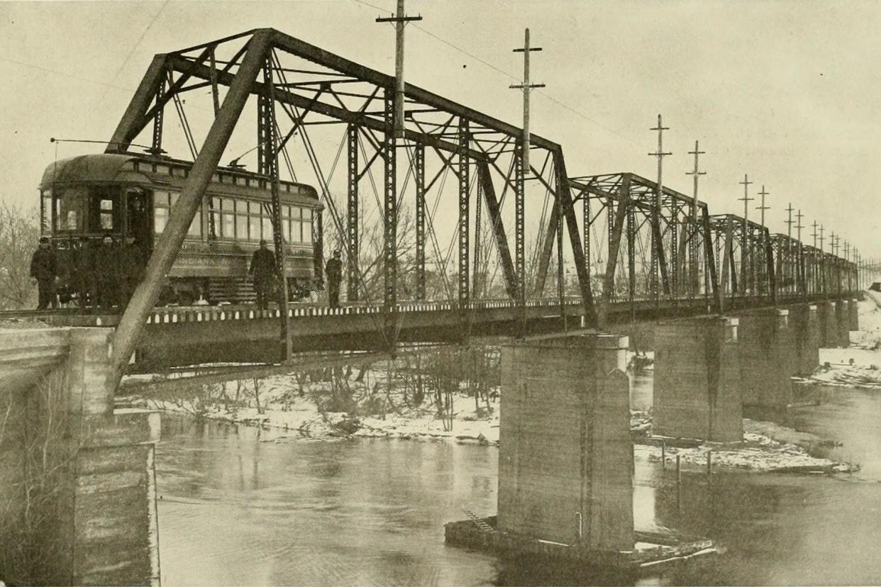 An Unnamed Train Bridge, Michigan (1891)