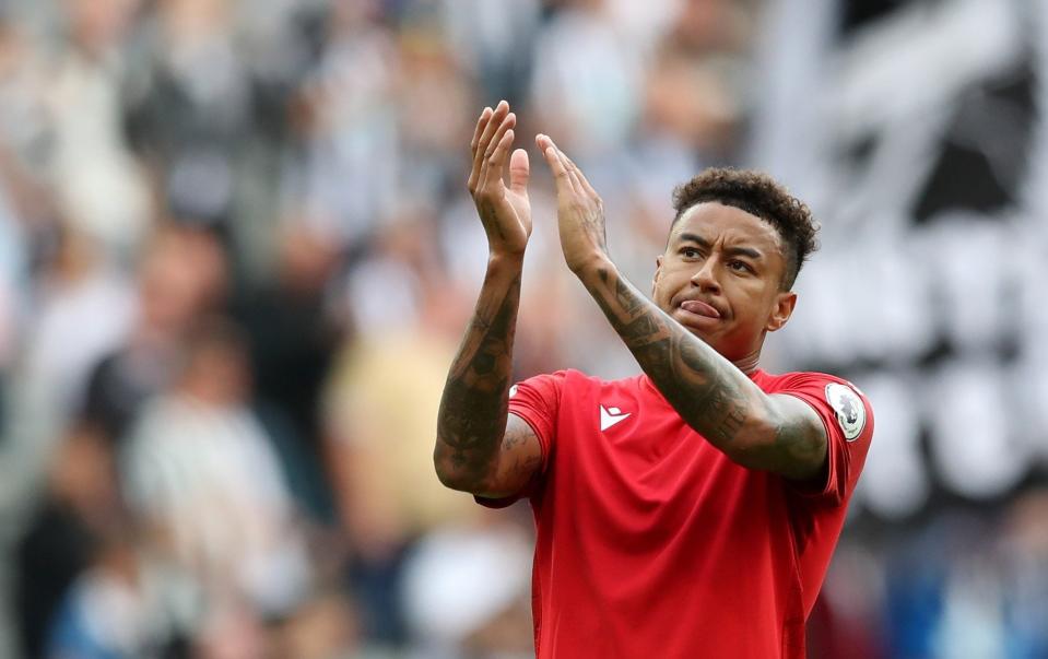  Jesse Lingard of Nottingham Forest during the Premier League - Getty Images