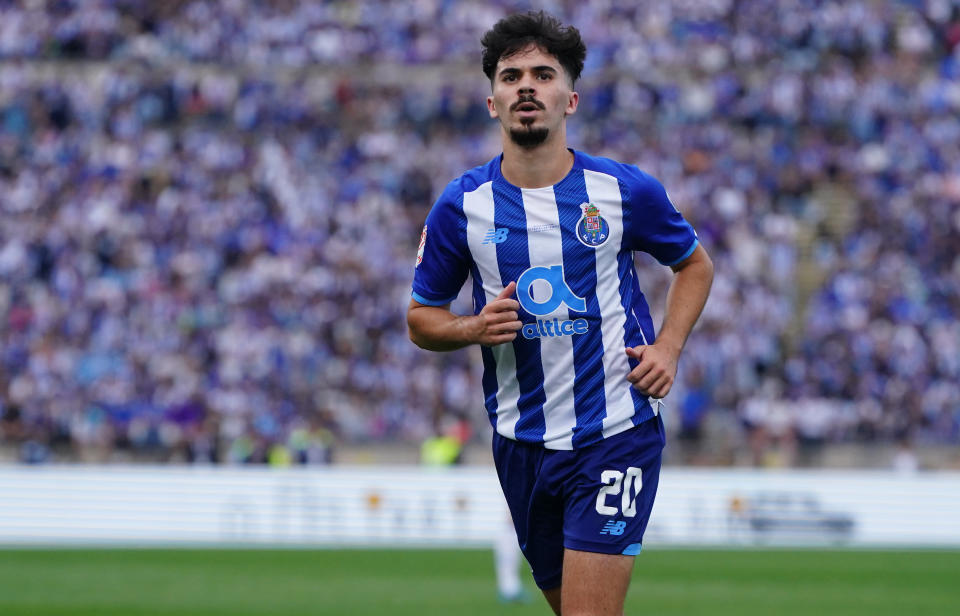 OEIRAS, PORTUGAL - MAY 22:  Vitor Ferreira of FC Porto during the Taca de Portugal Final match between FC Porto and CD Tondela at Estadio Nacional on May 22, 2022 in Oeiras, Portugal.  (Photo by Gualter Fatia/Getty Images)