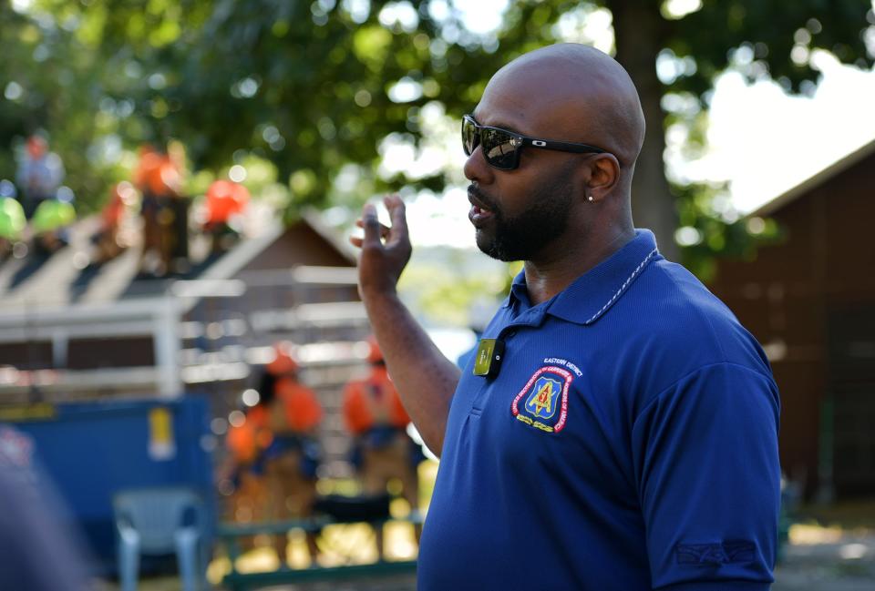 Worcester NAACP President Fred Taylor talks about Camp Atwater in North Brookfield.