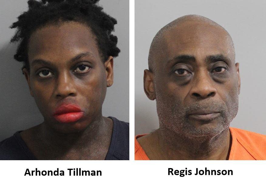 Arhonda Tillman and Regis Johnson / Credit: Polk County Sheriff's Office