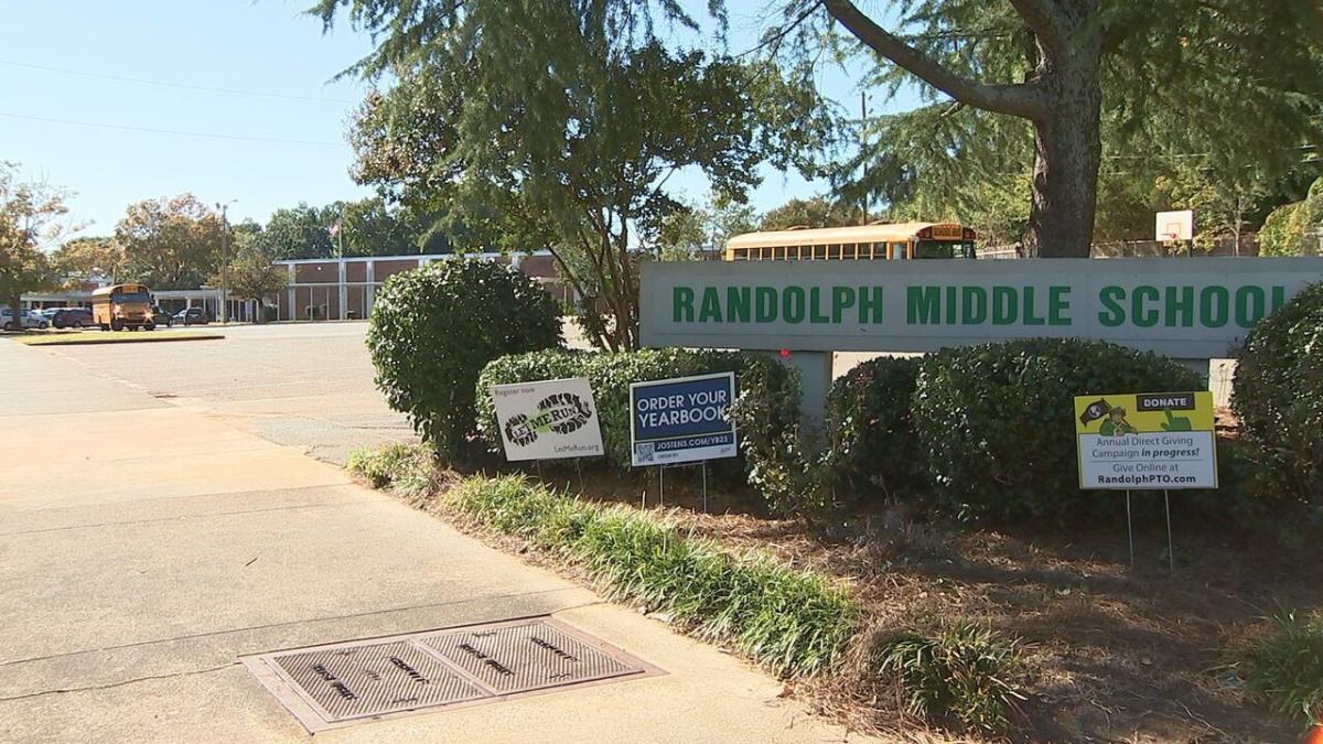 Randolph Middle School warns parents of ‘suspicious person’ on campus