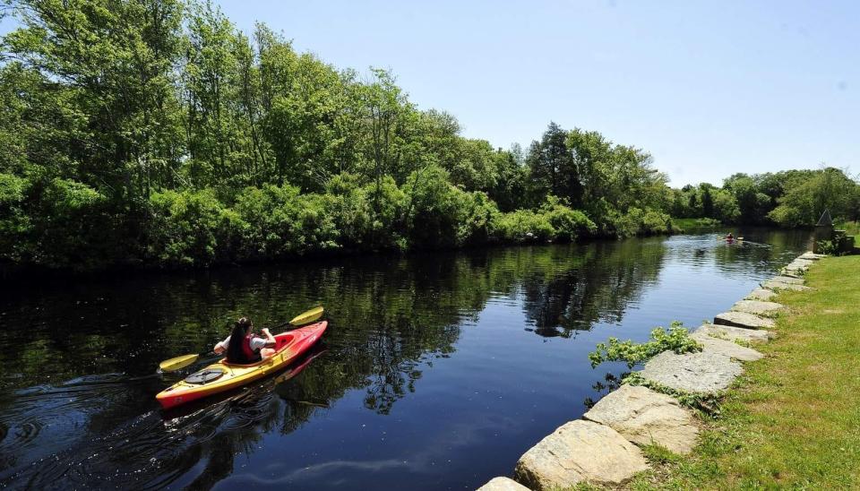 Nitrogen pollution has been escalating in the Westport River due to septic systems at homes and agricultural runoff. [Herald News file photo]