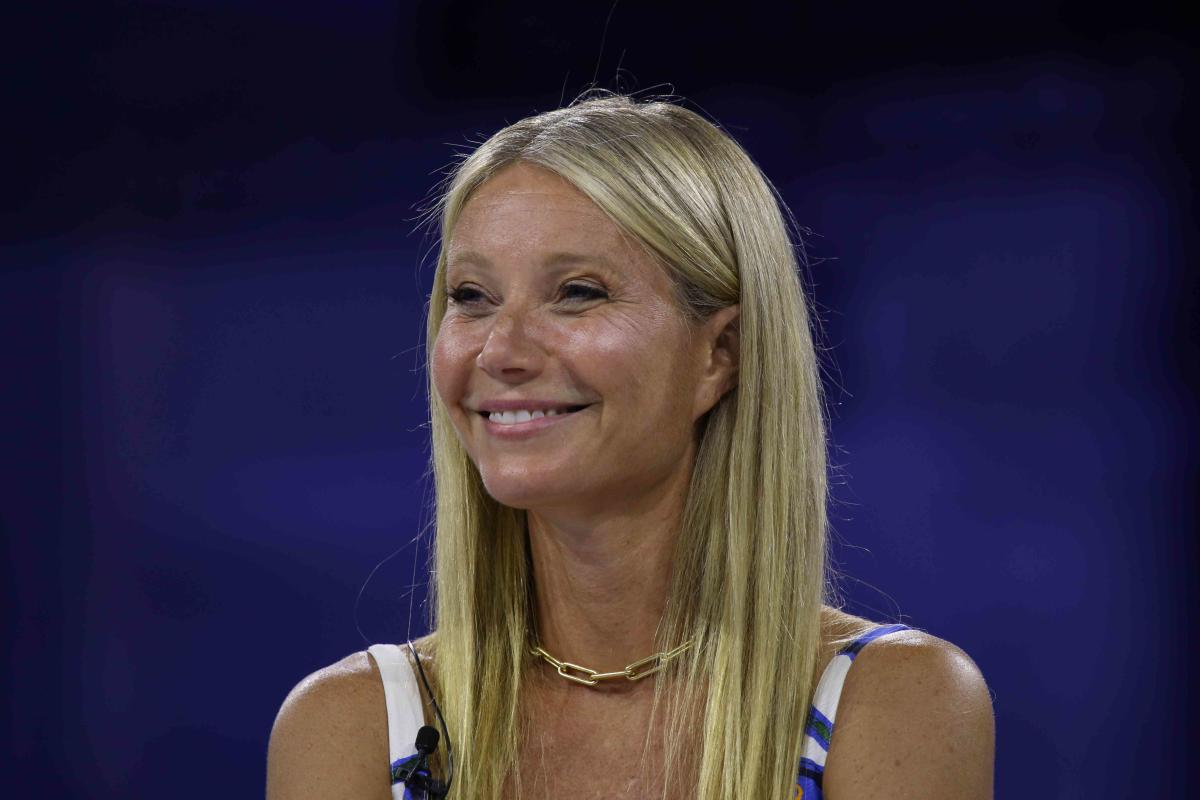 Gwyneth Paltrow Made a “Boyfriend Breakfast” While Wearing a Sheer Gucci Top