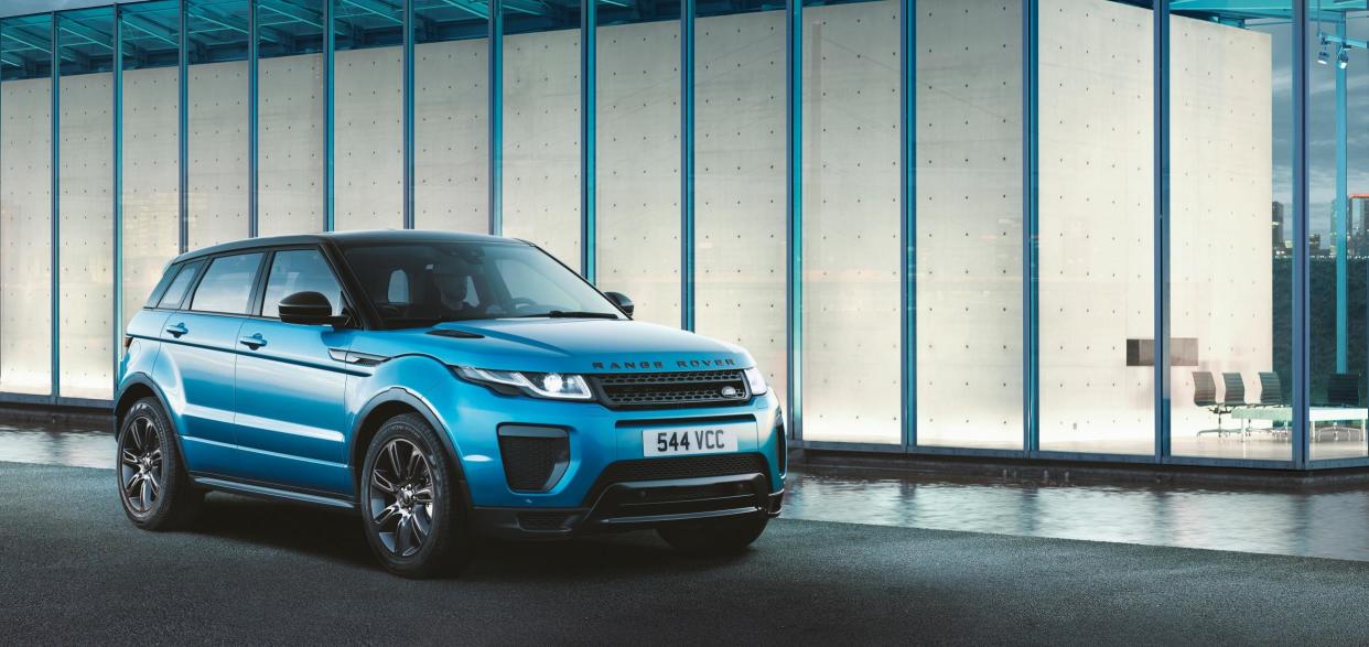 The Evoque is a stylish crossover option