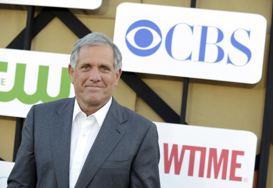 FILE - In this July 29, 2013, file photo, Les Moonves arrives at the CBS, CW and Showtime TCA party at The Beverly Hilton in Beverly Hills, Calif. Writer Ronan Farrow broke the explosive story of sexual misconduct on the part of the powerful CBS chief executive. Moonves resigned on Sept. 9, hours after more sexual harassment allegations involving the network's longtime leader surfaced. On Dec. 17, it was announced that Moonves will not receive his $120 million severance package after the company's board of directors determined he was fired "with cause" over the allegations. (Photo by Jordan Strauss/Invision/AP, File)