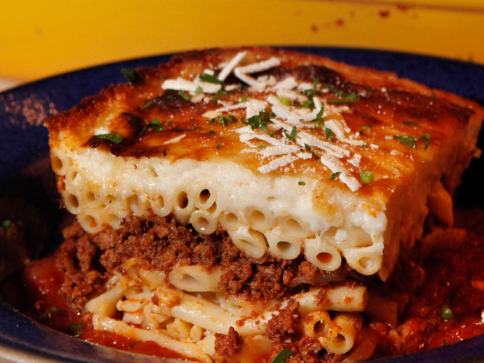 Pastitsio.