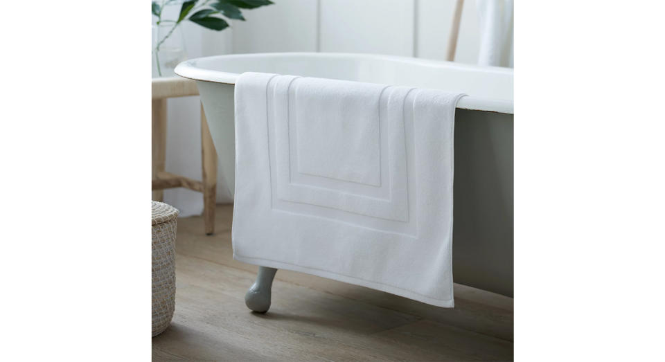 This bath mat from The White Company has rave reviews from shoppers. 
