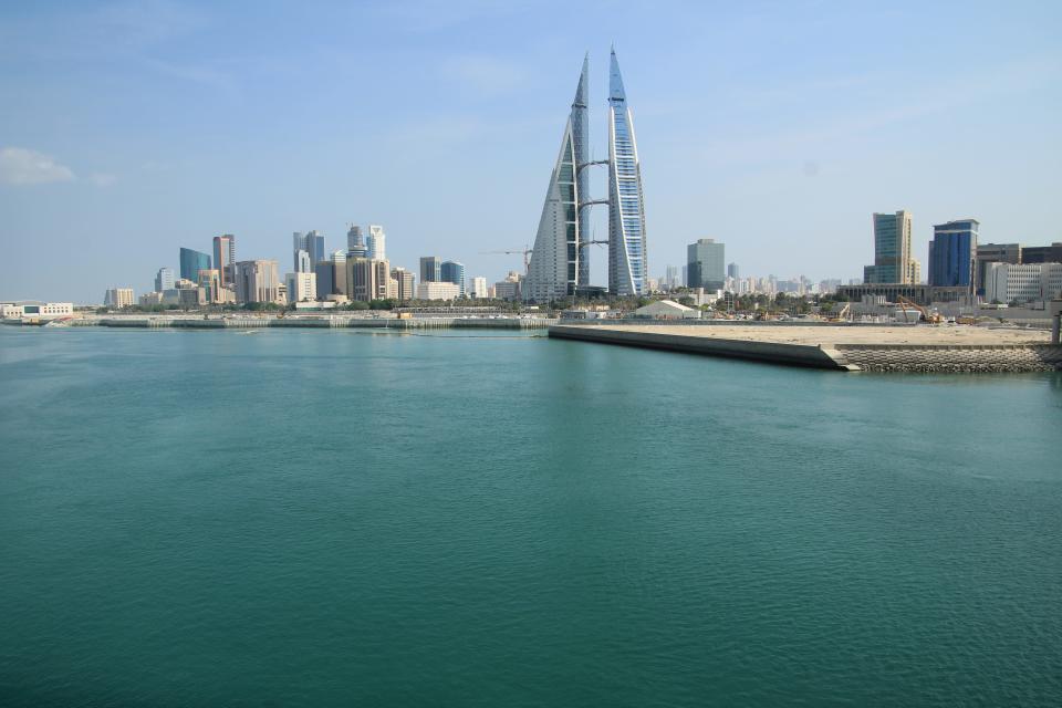 View of the Manama skyline.