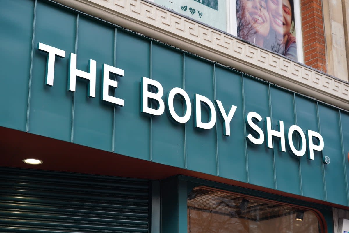 The Body Shop store on Oxford Street, central London has already closed (Lucy North/PA Wire)