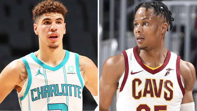 LaMelo Ball of the Charlotte Hornets pose for a portrait at the News  Photo - Getty Images