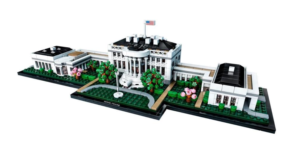 The White House set from LEGO® bricks