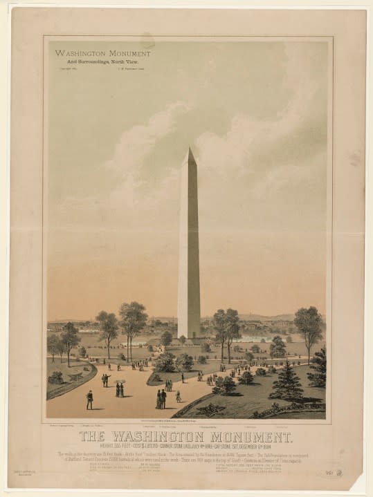 Washington Monument 1886 (LOC)