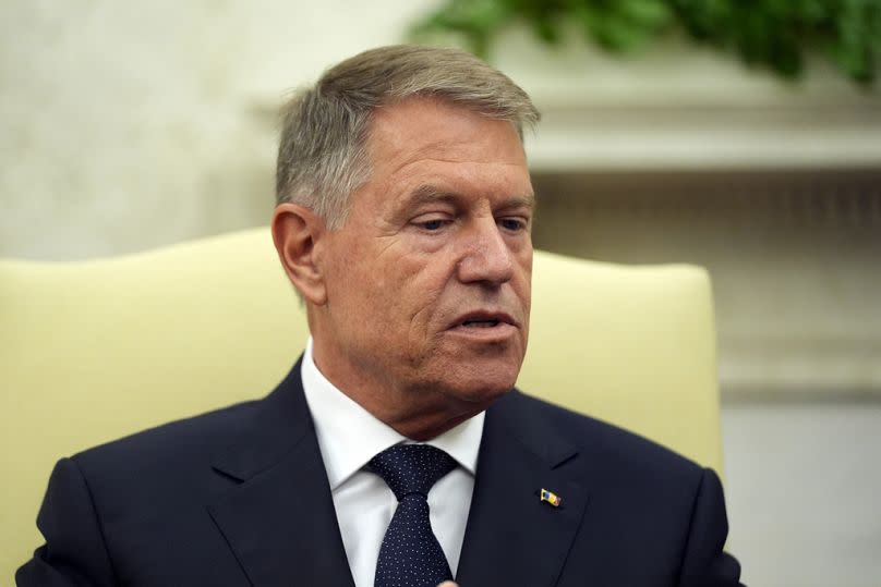 Klaus Iohannis, presidente de Rumanía.