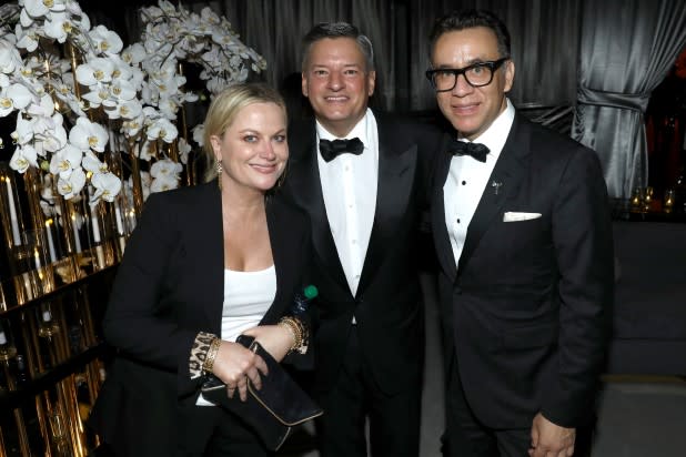 Amy Poehler Ted Sarandos Fred Armisen