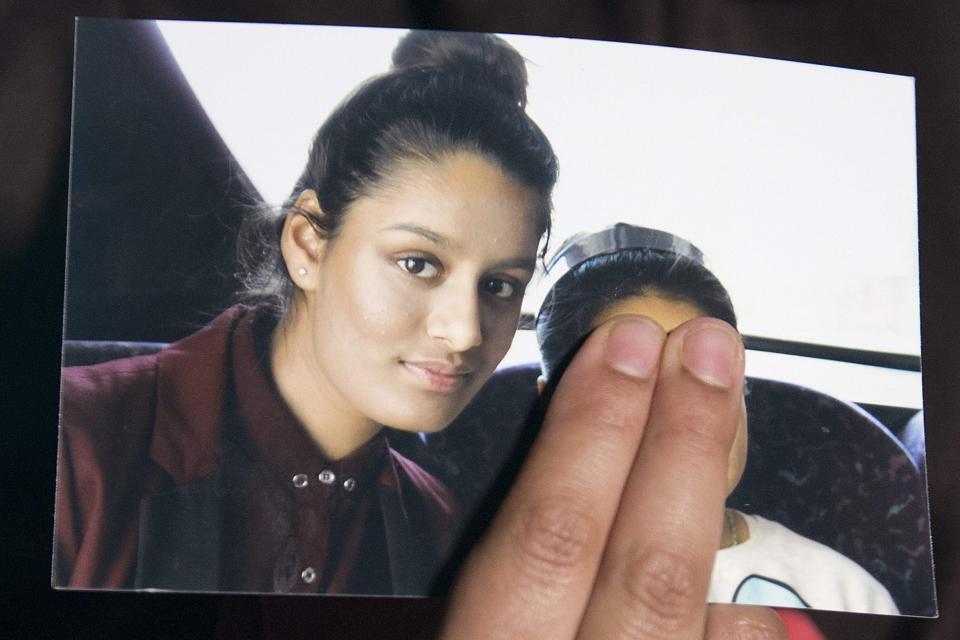 Shamima Begum left the UK in 2015 (AFP/Getty Images)