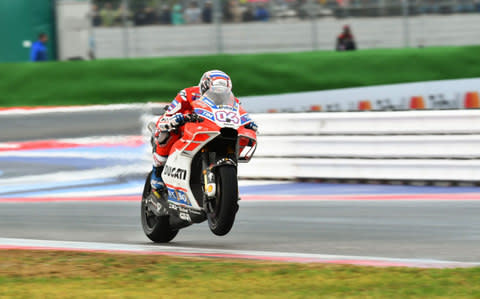 Andrea Dovizioso Misano MotoGp - Credit: ANDREAS SOLARO /AFP