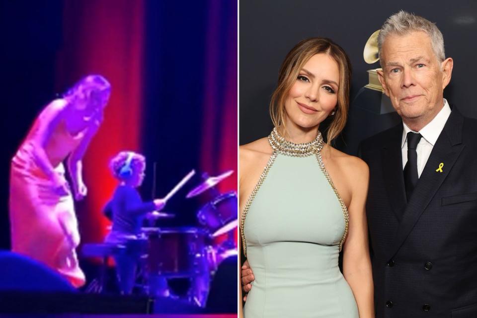 <p>Katherine McPhee/instagram</p> Katharine McPhee and David Foster