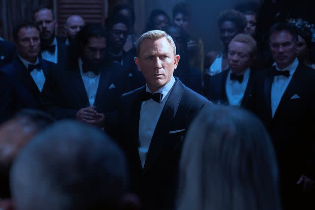 <p>Nicola Dove/MGM/THA/Shutterstock </p> Daniel Craig as James Bond in <em>No Time to Die</em> (2021)