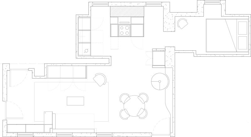 floor plan for apartment
