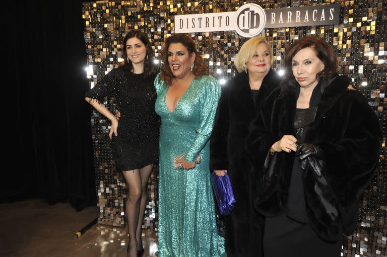 Cecilia Milone, Gonzalo Costa, Marta González y Nora Cárpena