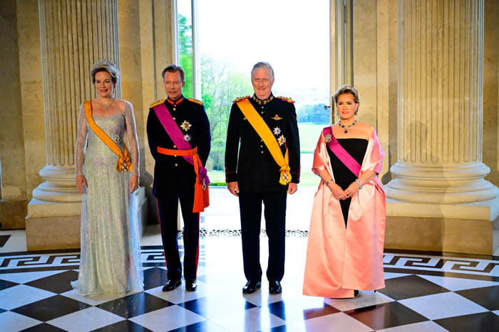 Cena de Gala de los reyes belgas y los Grandes Duques de Luxemburgo