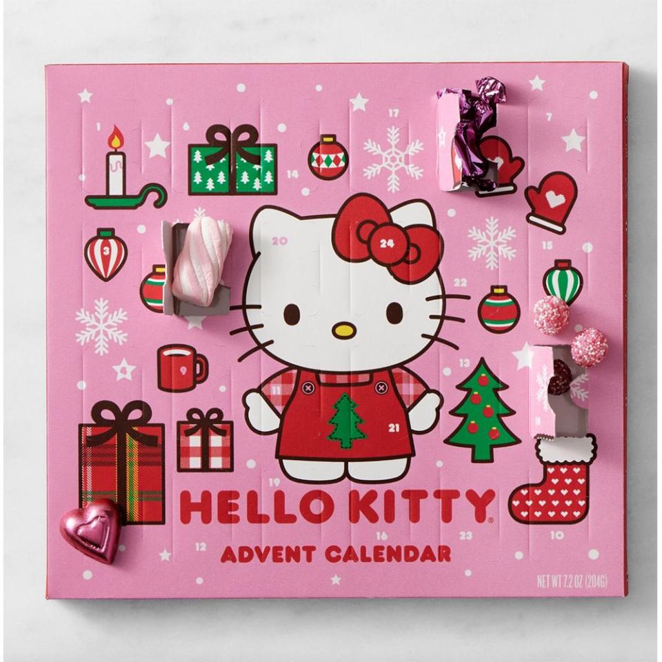 <p><a href="https://go.redirectingat.com?id=74968X1596630&url=https%3A%2F%2Fwww.williams-sonoma.com%2Fproducts%2Fhello-kitty-advent-calendar%2F&sref=https%3A%2F%2Fwww.cosmopolitan.com%2Fstyle-beauty%2Ffashion%2Fg34055793%2Fadvent-calendars-for-teens%2F" rel="nofollow noopener" target="_blank" data-ylk="slk:Shop Now;elm:context_link;itc:0;sec:content-canvas" class="link ">Shop Now</a></p><p>Hello Kitty Advent Calendar</p><p>williams-sonoma.com</p><p>$39.95</p><span class="copyright">Williams-Sonoma</span>