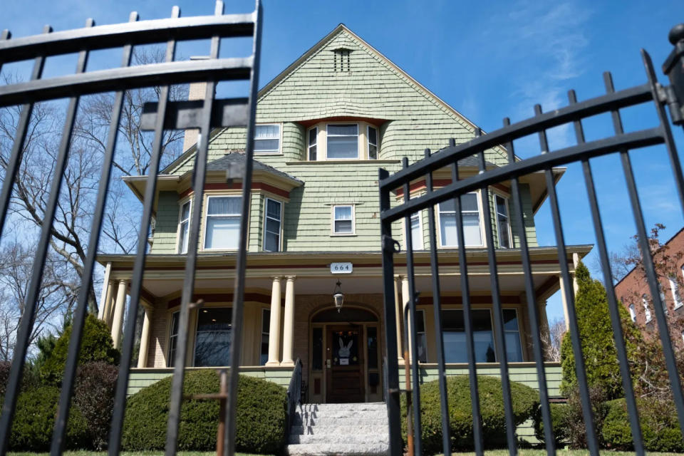  The Quality Parenting Center is located in a historic three-story house in Hartford. (Shahrzad Rasekh/CT Mirror)