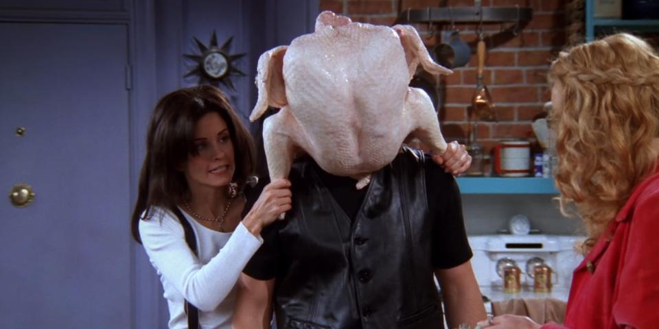 "The One with All the Thanksgiving Flashbacks" — Friends (Season 5, Episode 8)