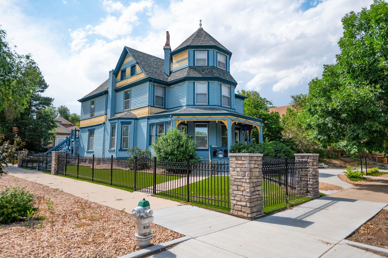 The J.L. Streit House located at 2201 N. Grand Ave.