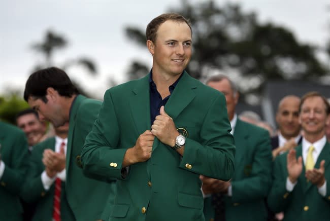 Can Jordan Spieth and a stylish green jacket revive golf's glory days? (AP Photo/David J. Phillip)