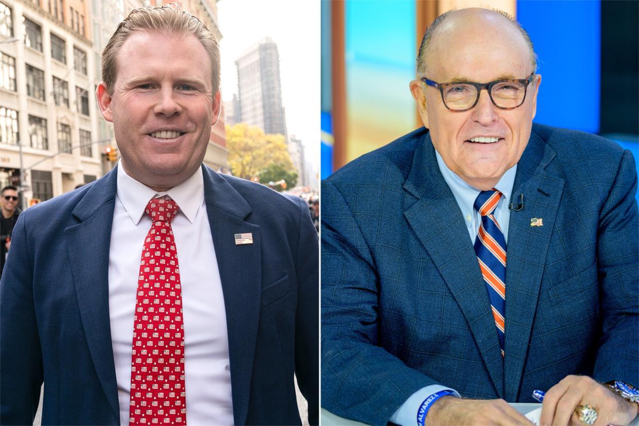 Andrew Giuliani, Rudy Giuliani