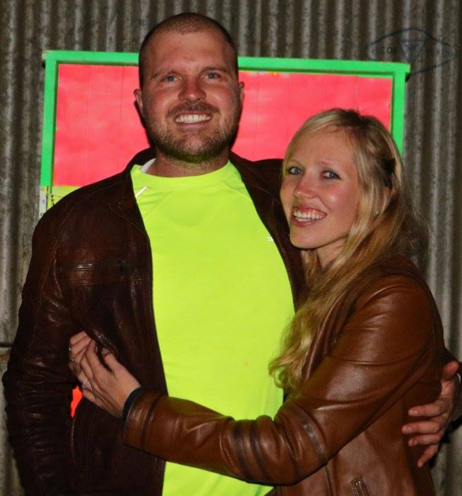 The school teacher and her husband, Matthew, had just celebrated her 31st birthday. The couple is pictured.