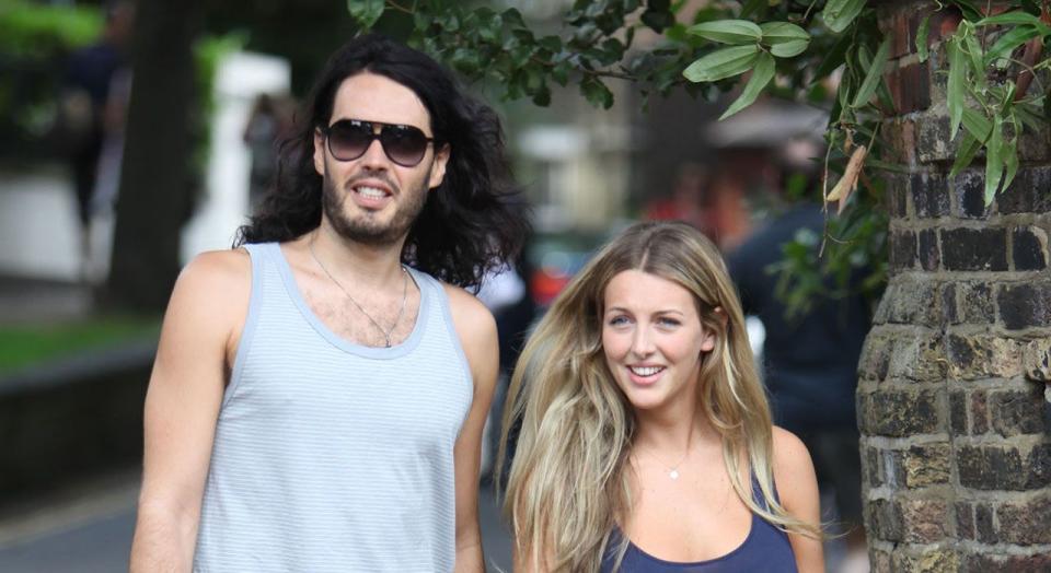 Russell Brand marries partner Laura Gallacher