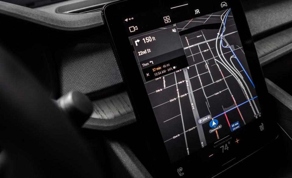 The 2020 Polestar 2's Infotainment System in Photos