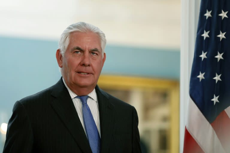 US Secretary of State Rex Tillerson said the closure of Washington's Havana embassy was "under review"