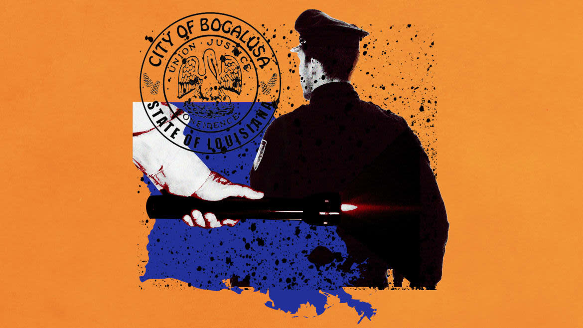 Photo Illustration by Erin O'Flynn/The Daily Beast/Getty Images and City of Bogalusa/Facebook