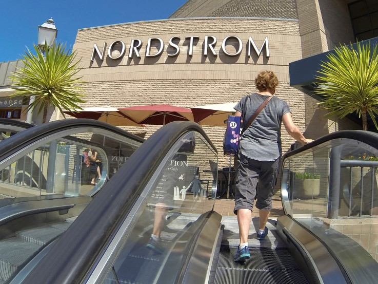 A Nordstrom department store is shown at a shopping center in San Diego, California  September 10, 2014.  REUTERS/Mike Blake 