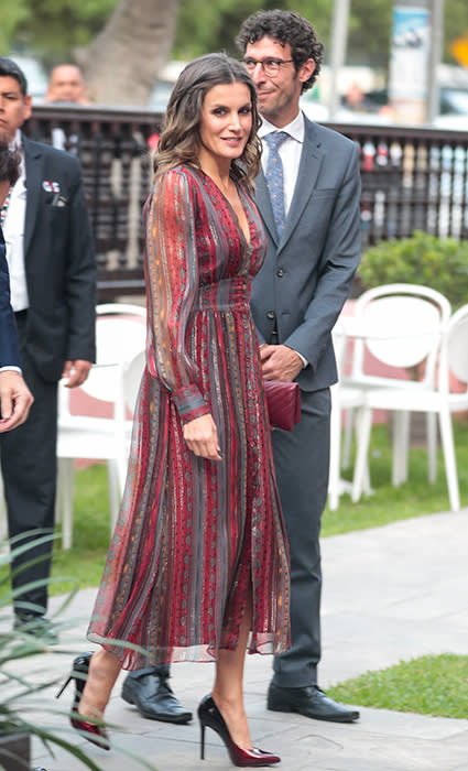 Queen Letizia's boho party dress is going straight on our Christmas wish  list