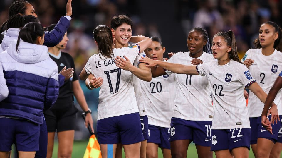 France scored four times in a hectic first half. - Franck Fife/AFP/Getty Images