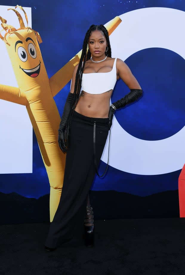 <p>Keke Palmer wearing Marc Jacobs at the "Nope" premiere. Photo: JC Olivera/Getty Images</p>