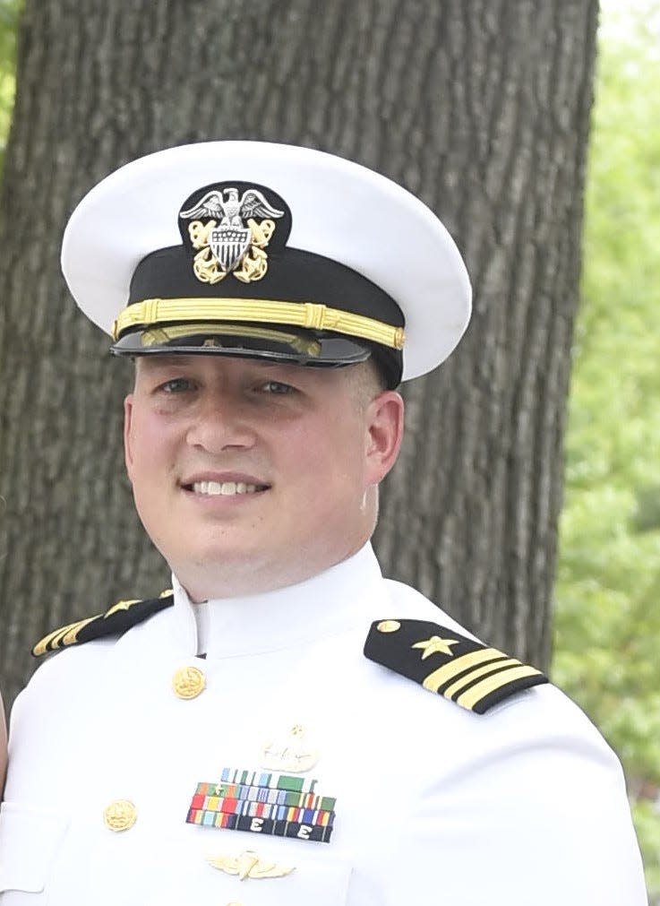 Navy Lt. Cmdr. David Meadows of Niceville suffered a fatal heart attack June 30, 2020, while on base that was attributed to his military service.