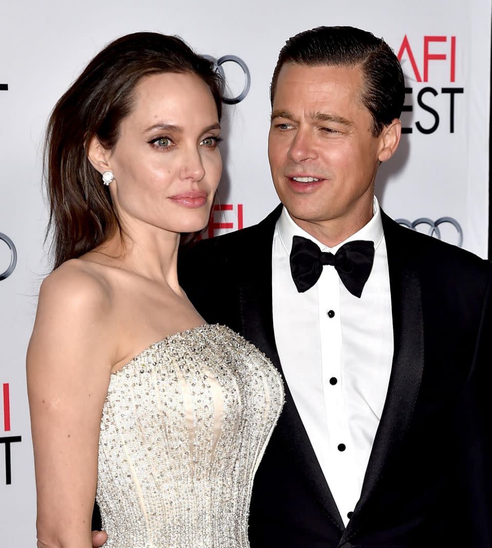 Despite splitting from Ange, Brad Pitt's insiders have said he's not dating JLaw. Source: Getty