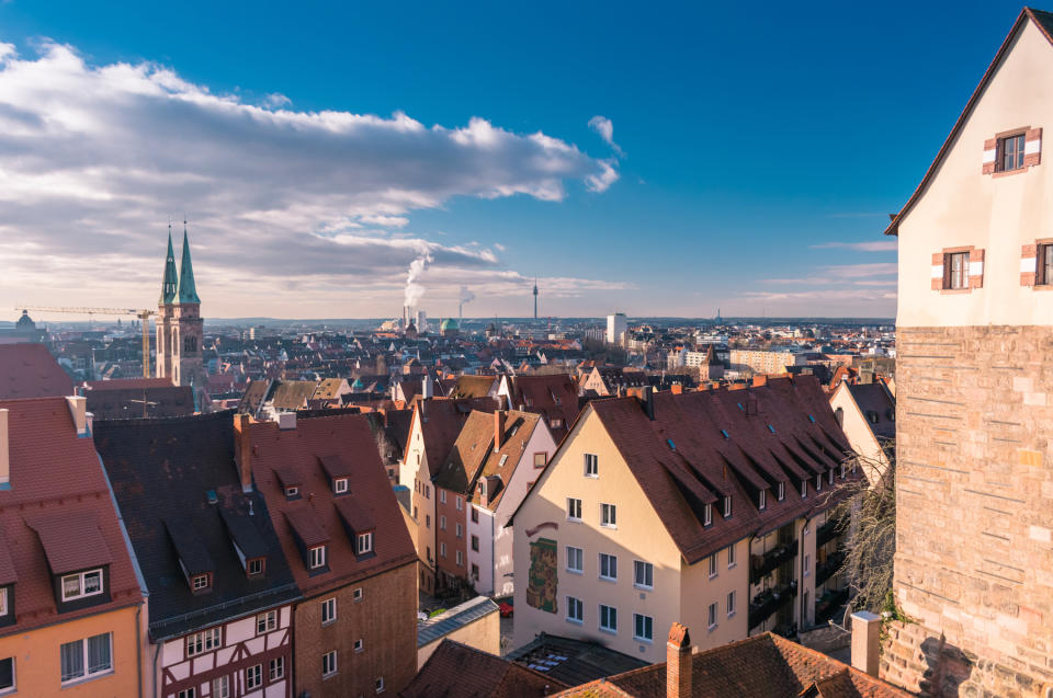 In deutschen Innenstädten wird das Wohnen immer teurer. (Bild: Getty Images)