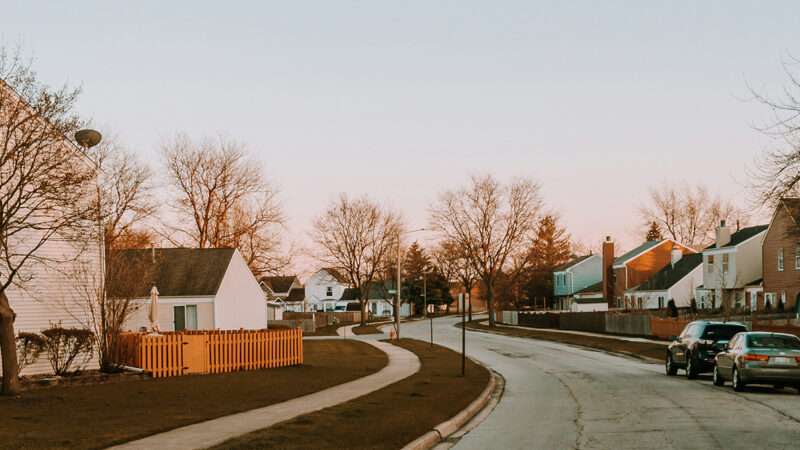 A residential neighborhood