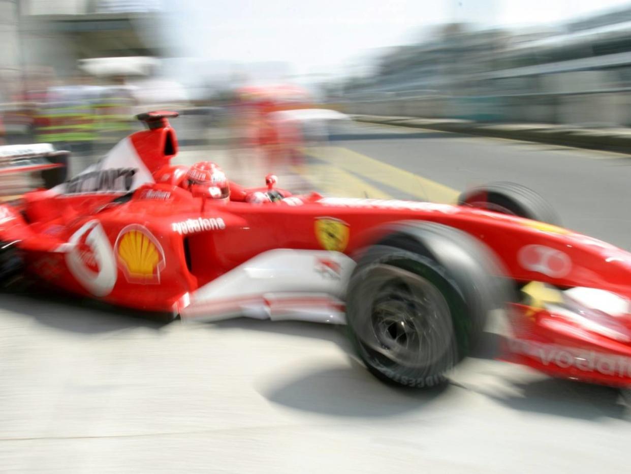 Schumacher-Ferrari wird versteigert